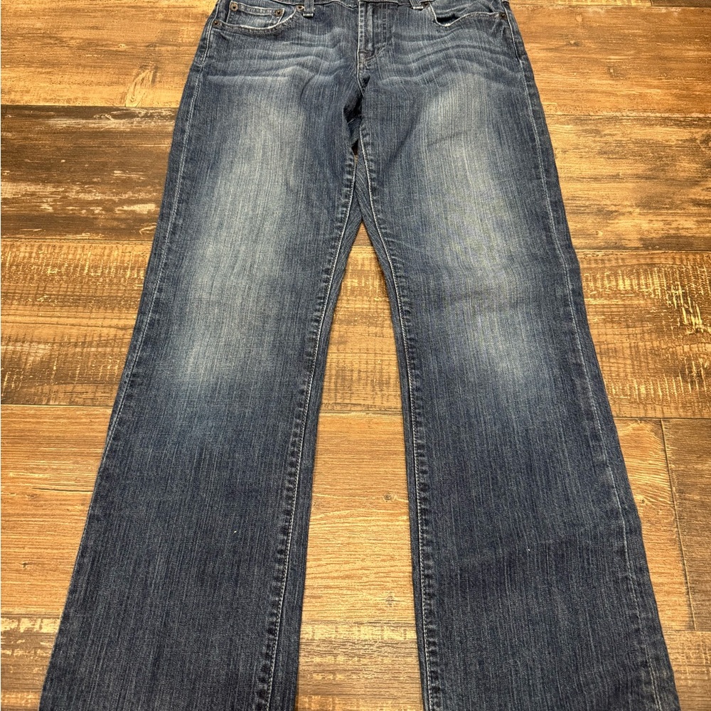 Lucky Brand Denim Blue Straight Leg Jeans Lucky Brand Denim Blue Straight Leg Jeans